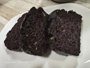 Бананов-шоко кекс без брашно и захар