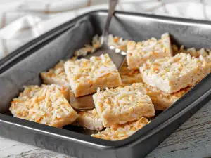 Леки кокосови барчета за 10 минути