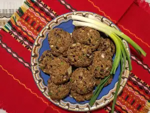 Постни кюфтета от черен боб