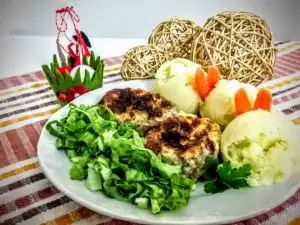 Сметанови купички от кайма