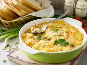 Лека рибна запеканка за вечеря