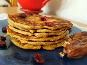 Лимецови палачинки с банан и овесени ядки