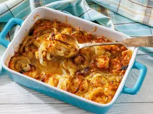 Френски лучен гратен