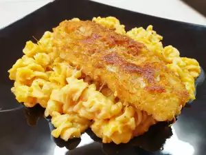 Макарони с кашкавал (Mac and Cheese) с пилешко