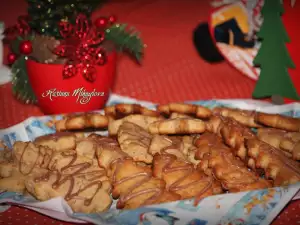 Портокалови меденки с шоколад