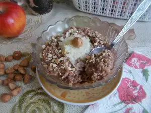 Закуска с овесени ядки и шоколад