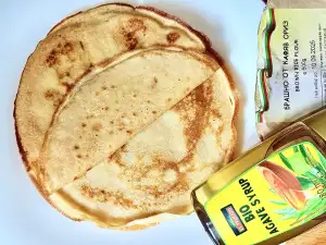 Палачинки с кафяв ориз и сироп агаве