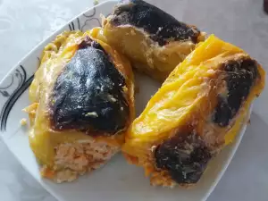 Пълнени чушки с ориз и зеле