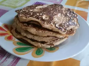 Пълнозърнести сладки пенкейкс