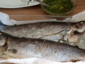 Най-вкусната пъстърва на фурна