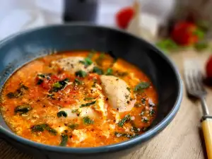 Бърза селска пилешка яхния