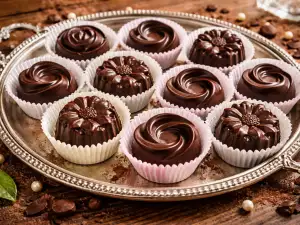 Постни шоколадови бонбони без захар