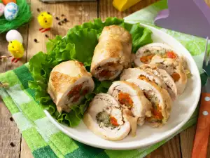 Празнични пилешки рулца - крехки и ароматни