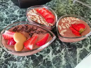 Протеинов шоколадов мус без захар