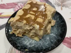 Ябълково тирамису с крем Бискоф