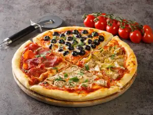 Класическа пица Куатро Стаджони