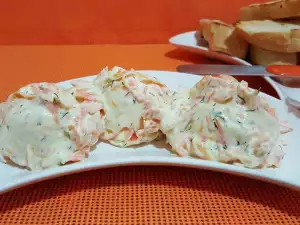 Салата с пържени моркови