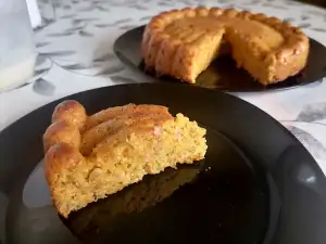 Сладкиш с моркови и ябълки без захар и брашно