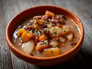 Словенска зеленчукова яхния Тройка