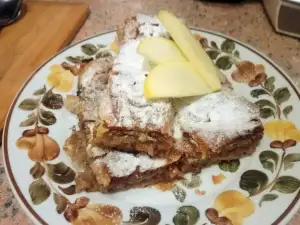 Ябълков щрудел - бърза и вкусна рецепта