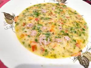 Моята вкусна супа топчета