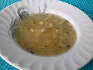 Лесна супа с ориз и картофи