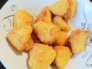 Топени сиренца с шафран в еърфрайър
