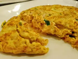 Тортиля с риба Треска (Tortilla de Bacalao)