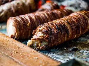 Класически турски кокореч (kokoreç)