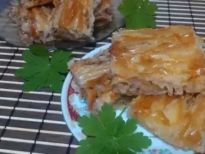 Тюл перде татлъсъ (Tурски сиропиран сладкиш)