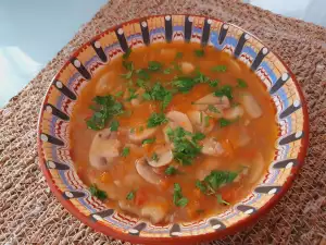 Вкусна гъбена яхния