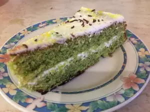 Зелен спаначен сладкиш
