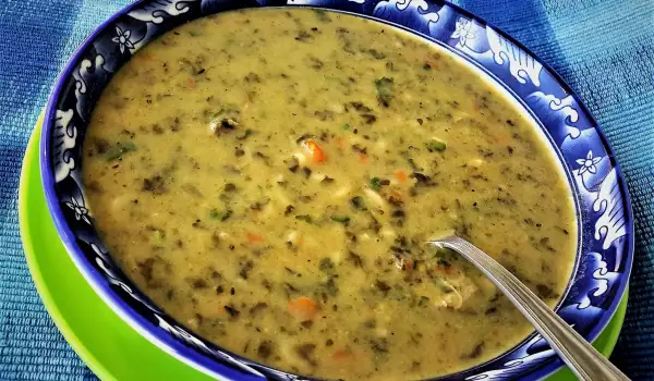 Лападена супа с агнешко