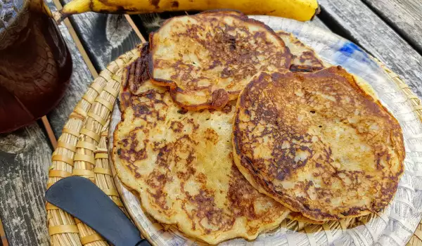 Бананови палачинки без яйца