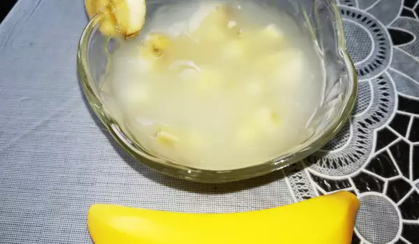 Бананов кисел за бебе
