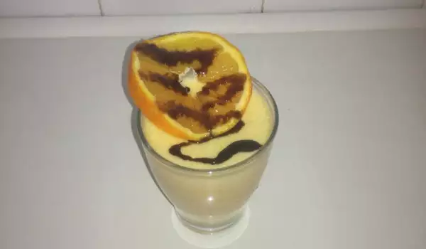 Баварски крем с портокали