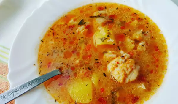 Рибена супа с пангасиус