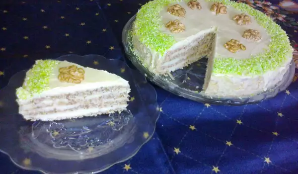 Бяла торта Гараш
