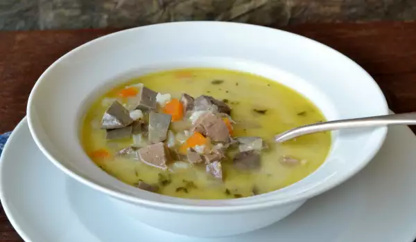 Бяла агнешка супа