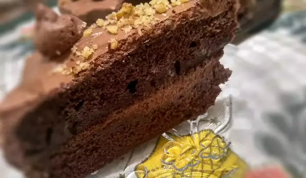 Торта Черно кадифе по рецепта на Теодора Титова