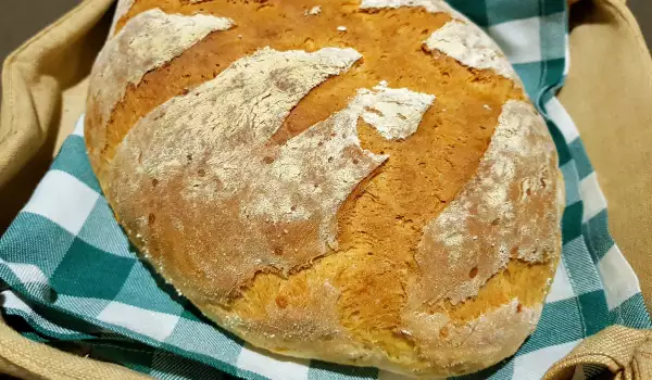 Чеснов селски хляб