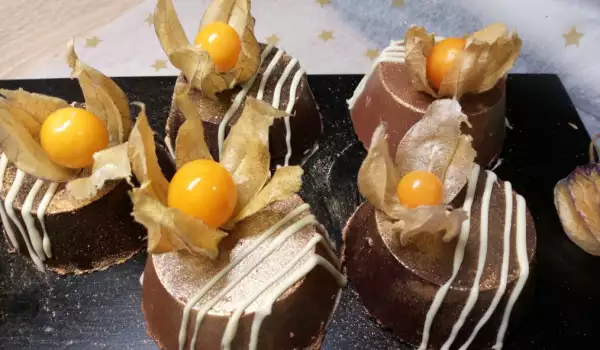 Елегантни шоколадови тортички Амарети