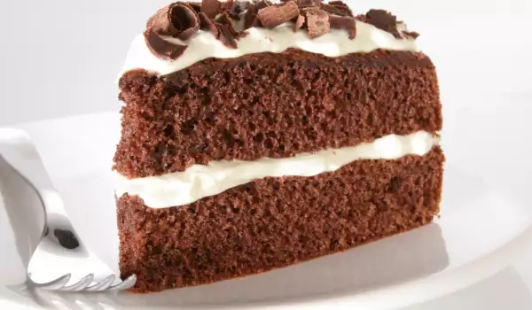 Шоколадова чийз торта