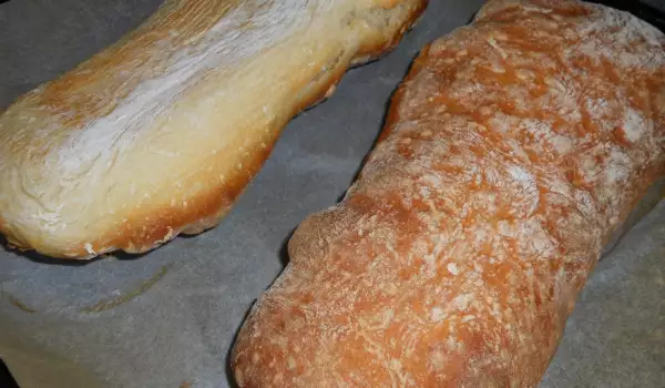 Оригинален хляб Чабата
