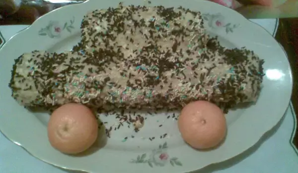 Детска торта Кола