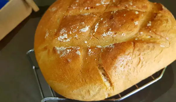 Най-бързия домашен хляб в плик за печене