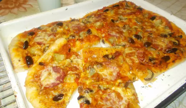 Домашна пица за гладници