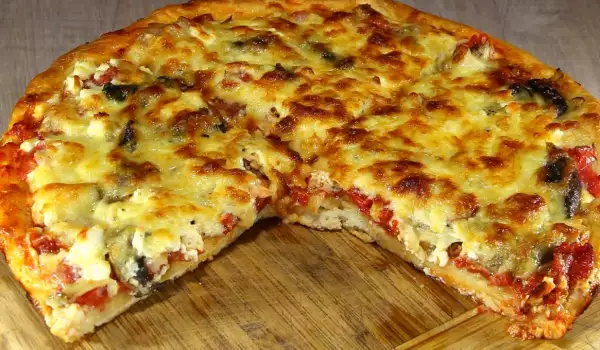 Кето пица с карфиол