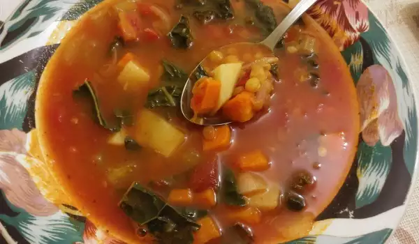 Доматена тосканска супа
