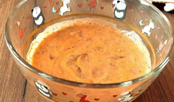 Студена доматена супа със сирене за бебе